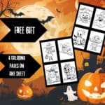 Halloween Coloring Sheets for Kids | Digital Download | Fun & Spooky Printable Activities | Easy Print DIY Crafts | Coloring Pages - Part 2