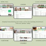Homeschool Planner NOTION TEMPLATE | Digital Homeschooling Planner for kids | Homeschool Lessons| Homework Mom Notion Template | Cute Design