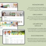 Homeschool Planner NOTION TEMPLATE | Digital Homeschooling Planner for kids | Homeschool Lessons| Homework Mom Notion Template | Cute Design