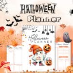 Cute Printable Halloween Planner