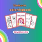 Unicorn coloring book for kids with over 70 magical unicorn images