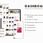 Dashboard Cleaning Schedule Notion Template