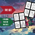 Christmas Coloring Pages for Kids | Digital Download | Fun & Festive Printable Activities | Easy Print DIY Crafts | Coloring Pages - Part 1