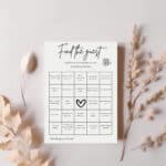 Printable Wedding Party Games | Stylish Reception Ice Breaker Bundle | Decorative Bridal Shower Kit | Editable Canva Template