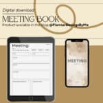 Business planner, Digital notebook, Hyperlinked planner, Daily to do list, Digital journal, Goodnotes template, Vertical planner, iPad planner, Interactive PDF, Editable planners, ReMarkable template, Minimal planner, Goal planner