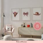 Western Nursery Girl Wallpaper | WeLoveWestern