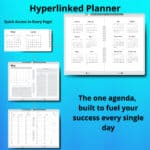 Notability planner template with customizable layouts for organizing tasks, deadlines, and schedules in a clean, digital format.