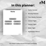 2025 calendar for reMarkable, reMarkable 2, and reMarkable 3, designed for easy navigation and task tracking.