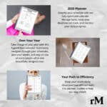 Effortless planning with a 2025 reMarkable calendar featuring daily, weekly, and monthly layouts for professionals and students.