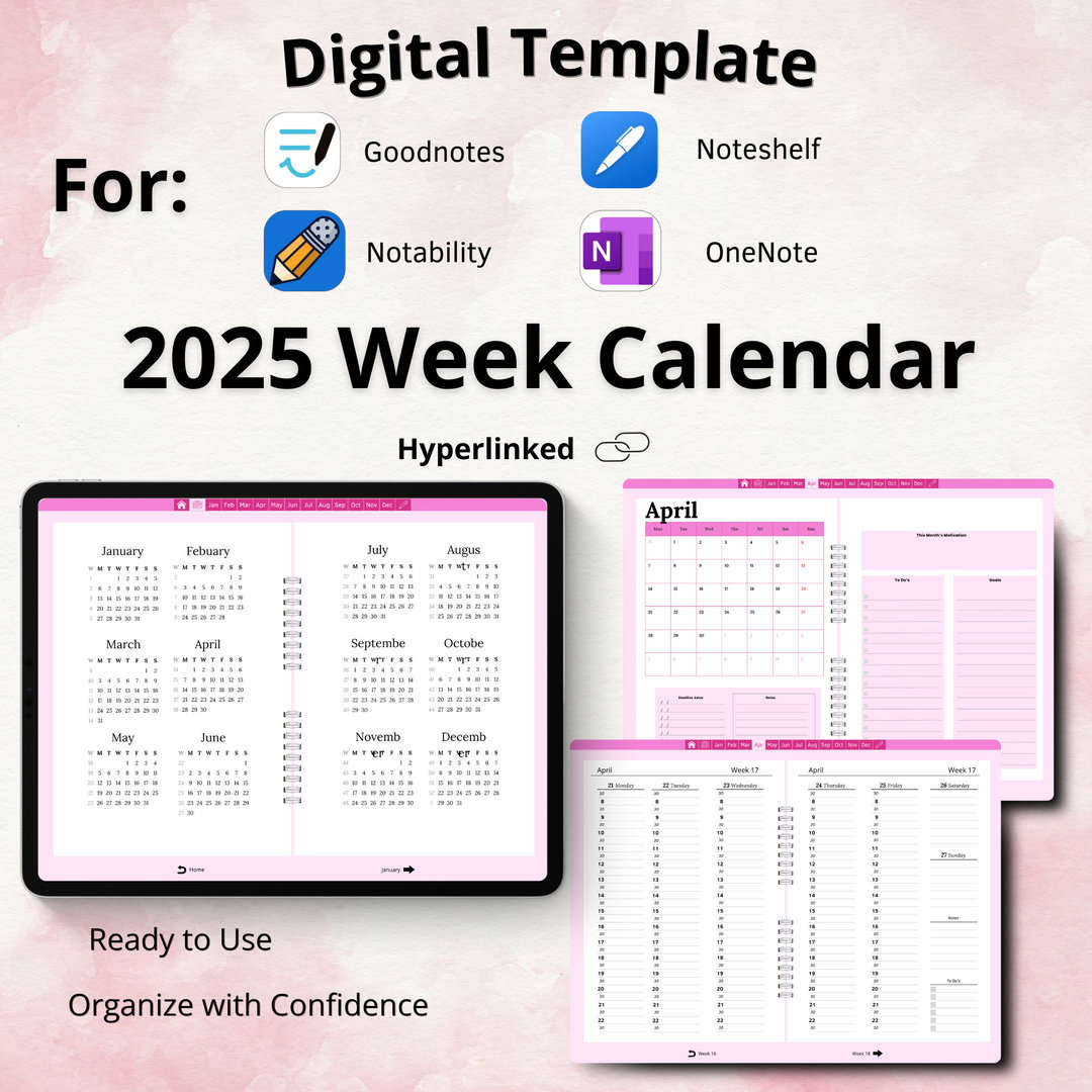 planner-template-goodnotes GoodNotes planner template for daily, weekly, and monthly planning—perfect for organizing tasks and schedules on your iPad or tablet.