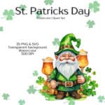 St. Patricks Day, St. Patricks Clipart, Clipart For T-shirt, Clipart For Sweater, Shamrocks, St. Patricks Day PNG, Green St. Patrick's Day | WeLoveWestern