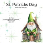 Leprechaun Clipart, Leprechaun PNG, St. Patricks Day, Lucky Day, St Patricks Clipart, Leprechaun, Pot Of Gold, Beer Bottle, Irish Holiday | WeLoveWestern